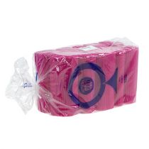 Artikel Geplooide manchetten Cerise 12,5cm 100 stuks