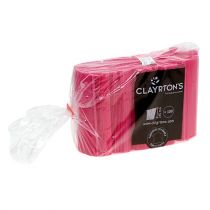 Artikel Geplooide manchetten Cerise 14,5cm 100 stuks