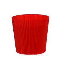 Artikel Geplooide manchetten rood 12.5cm 100st.