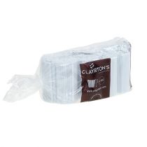 Artikel Geplooide manchetten wit 10,5cm 100 stuks