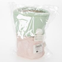 Artikel Paasdecoratie konijn opbergmand voor cadeaus en woonkamer 18 cm 2 stuks