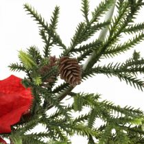 Artikel Sierkrans kerstster en naaldboomtakken kunstmatig Ø30cm