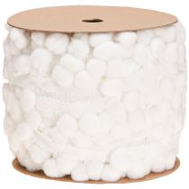Artikel Pom Pom lint Wit Decoratief lint met pompons 20mm 15m