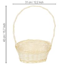 Artikel Houten Presentatiemand met Hengsel 27x18x43 cm Natuurlijk Licht