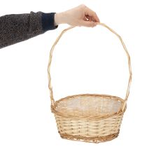 Artikel Weiden Presentmand 30 x 23 cm met Handvat en Binnenfolie