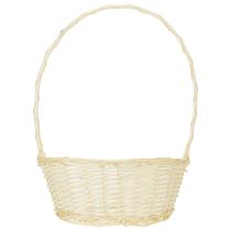 Artikel Houten Presentmand met Handgreep 38x27cm Wit