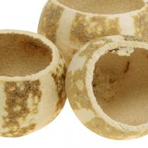 Artikel Pompoendecoratie Bell Cup Pompoen Cup gebleekt 50 st