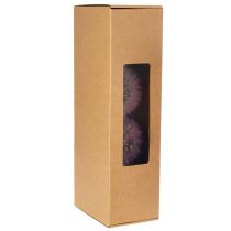 Artikel Paardenbloemdecoratie, gedroogde bloem, gestabiliseerd en geverfd, verfijnd, duurzaam, 12 cm, 4 stuks