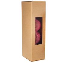 Artikel Grote gedroogde paardenbloemdecoratie, elegant woonaccessoire, 12 cm, 4 stuks