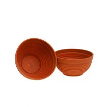 Artikel R-kom kunststof terracotta Ø15cm, 10 stuks
