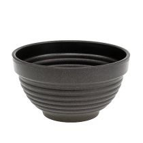 R-schaal kunststof antraciet Ø13cm, 10 stuks