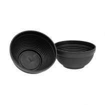 R-cup kunststof antraciet Ø17cm, 10st