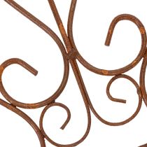 Artikel Klimrek met een romantisch ontwerp voor rozen en klimplanten in bloemperken, 64 cm