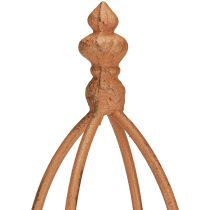 Artikel Trellis Metaal Roest Look Obelisk 69/86cm Set van 2