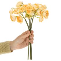 Artikel Takken met ranunculusbloemen voor decoratieve vaasarrangementen, 32 cm, 5 stuks