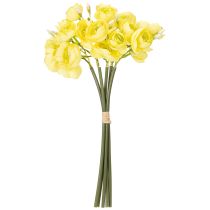 Artikel Kunstboeket van ranunculus voor lentedecoratie in huis, 32 cm, 5 stuks