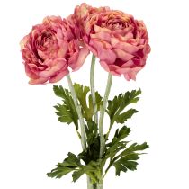 Artikel Kunstmatige ranunculus als boeket voor een elegante en onderhoudsvriendelijke decoratie, 51 cm, 3 stuks