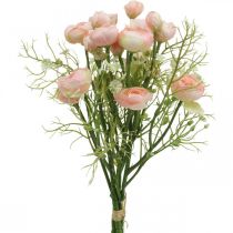 Kunstmatige Ranunculus Boeket Bloemendecoratie Zijden Bloemen Roze L37cm