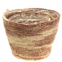 Artikel Rotan plantenmandset, naturel/bruin, 3-delig, Ø26/22/16cm – Decoratief &amp; Veelzijdig
