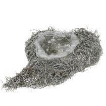 Artikel Wijnstok hart gewassen wit 16cm x 21cm 1st