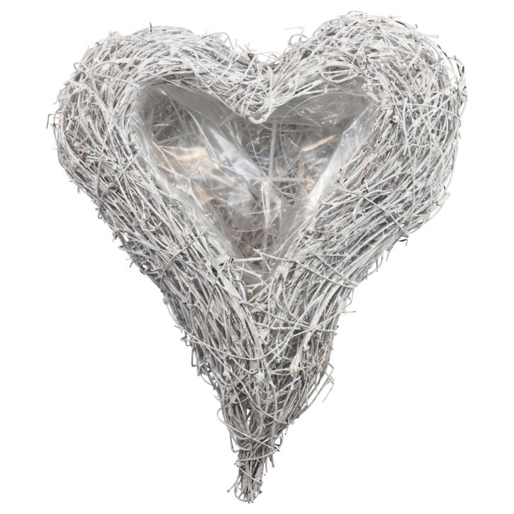 Artikel Wijnstok hartplant hartplant schaal wit naturel 16×19cm×5,5cm