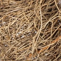 Artikel Krans van natuurlijk materiaal, decoratieve krans van natuurlijk materiaal voor doe-het-zelfprojecten, 35 cm