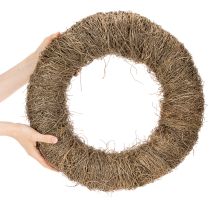Artikel Krans van wijnranken, onbehandeld, rond, natuurlijke krans om mee te knutselen, 45 cm