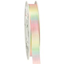 Artikel Regenbooglint pastel decoratief lint cadeaulint 15mm 18m