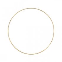 Metalen ring decor ring Scandi ring deco loop goud Ø30cm 4st