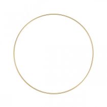 Metalen ring decor ring Scandi ring deco loop goud Ø30cm 4st