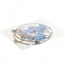 Artikel Decoratieve metalen ring voor het ophangen van zeilboten/ankers Ø18cm 2 stuks