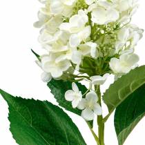 Artikel Panicle Hortensia Crème Witte Kunsthortensia Zijden Bloem 98cm