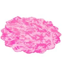 Artikel Roze Rondella bloemenkrans voor boeketten, 48 cm