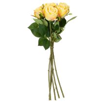 Artikel Boeket rozen voor een elegante decoratie in de woonkamer, 44 cm, 6 stuks.