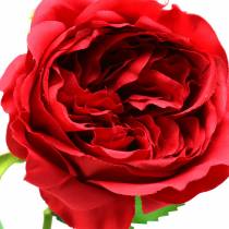 Artikel Rose kunstbloem rood 72cm