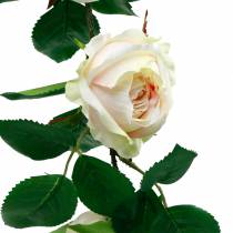 Romantische rozenkrans Zijdebloem Kunstmatige rozenstok 160cm