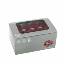 Artikel Geconserveerde rozen medium Ø4-4,5cm rood 8 st