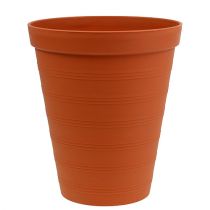 Artikel Rozenpot kunststof 19cm terracotta 1 st