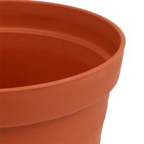 Artikel Rozenpot kunststof 19cm terracotta 1 st