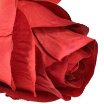 Artikel Rozentak Zijden Bloem Kunstmatig Roze Rood 72cm