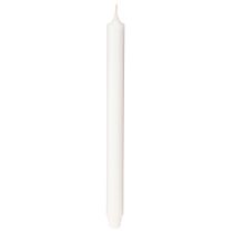 Artikel Rustieke kaarsen wit met kegelvormige voet 350/28mm 4 st.