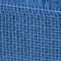 Artikel Rustiek jute lint gekleurd diverse kleuren 40/70mm 2m 10st