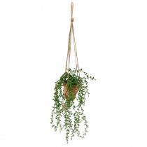 Artikel Kunstvetplanten hangende kunstplant in pot 34cm