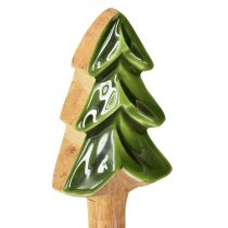 Artikel Saladebestek houten bestek voor Kerstmis 28cm set van 2