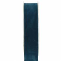 Artikel Fluwelen lint blauw 25mm 7m