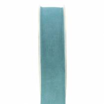 Artikel Fluwelen lint blauw 25mm 7m