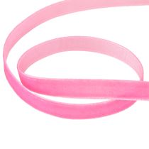 Artikel Fluwelen lint decoratief lint cadeaulint fluweel roze 10mm 20m