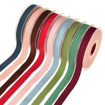 Artikel Fluwelen lint decoratief lint fluweel 15mm 7m diverse kleuren