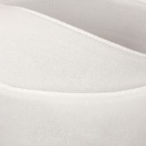 Artikel Fluwelen lint, cadeaulint, decoratief lint, wit fluweel, 20 mm breed, 10 m lang