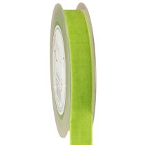 Artikel Fluwelen lint lichtgroen decoratief lint fluwelen lint groen 20mm 10m